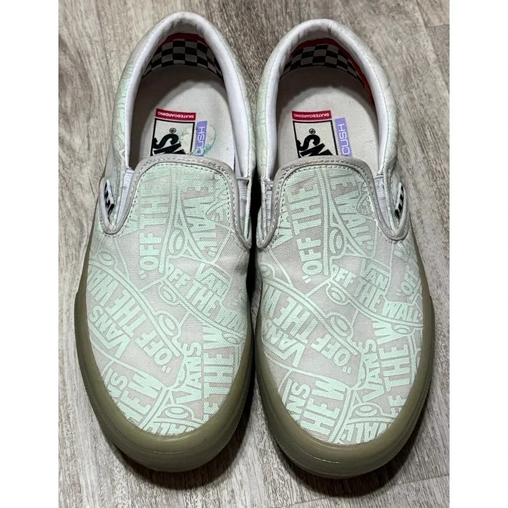 Glow-in-the-dark men's Vans size‎ 7.5
